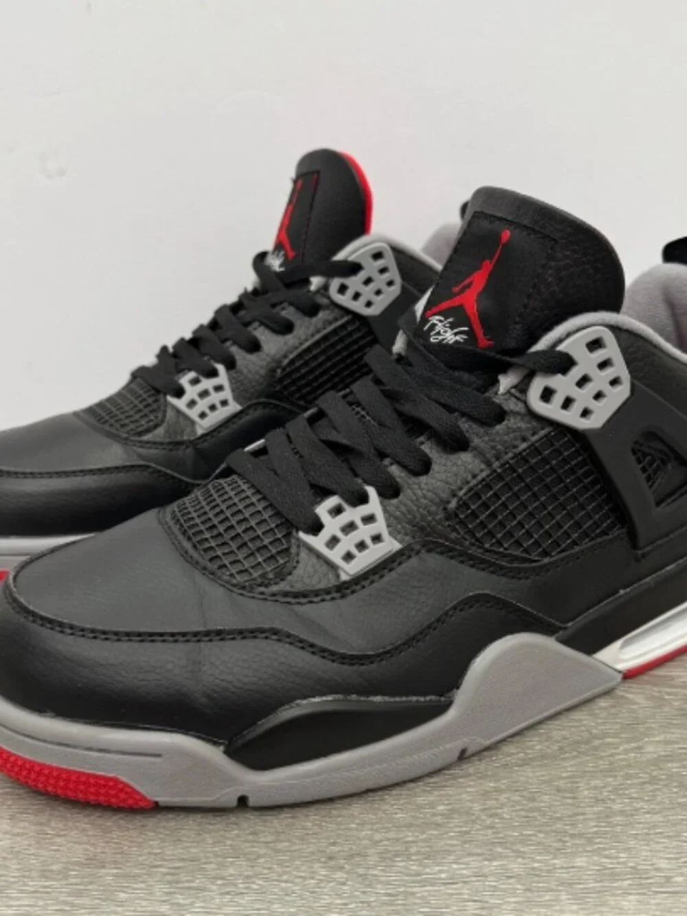 Air Jordan 4 Retro, Bred Reimagined BlackFire Red